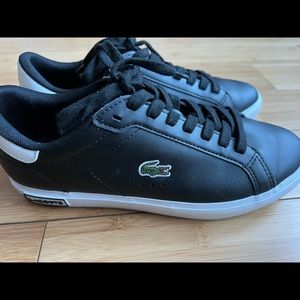 Worn once. Lacoste shoes. Size 7